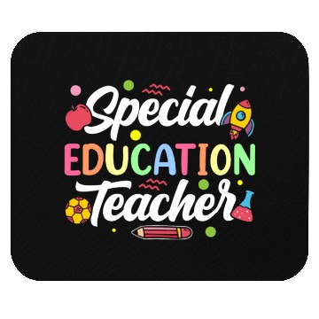 Discover Special Education Teacher Cute Sped Awareness Mouse Pads