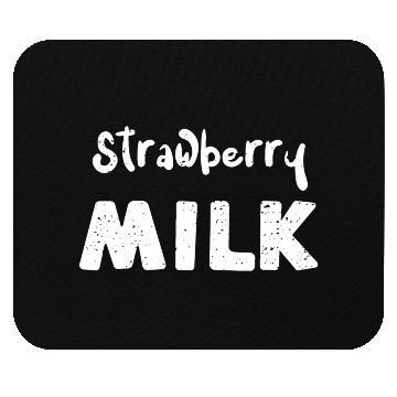 Discover Strawberry Milk - Cow Mouse Pads