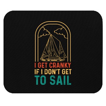 Discover I Get Cranky Tourist Gift Mouse Pads