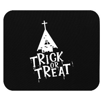 Discover trick or treat Mouse Pads