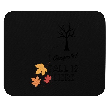 Discover Happy fall Mouse Pads