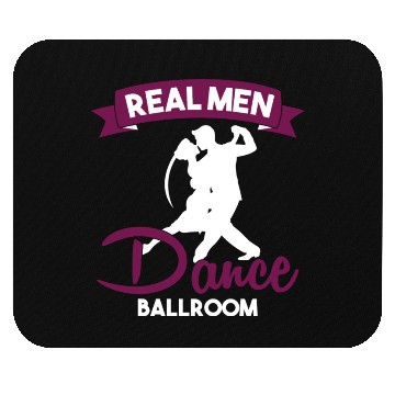 Discover Funny Dancer Real Men Dance Ballroom Mouse Pads