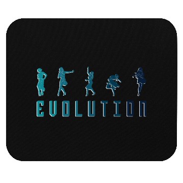 Discover Evolution Dancer Dancing Ballroom Mouse Pads