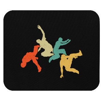 Discover Parkour Free Running Traceur Retro Mouse Pads