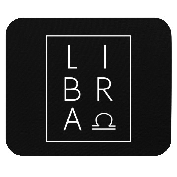 Discover Libra Zodiac Sign Astrology Birthday Mouse Pads