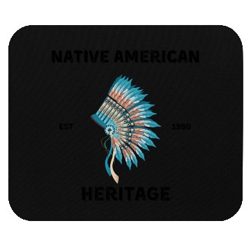 Discover Native American Heritage Mouse Pads