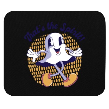 Discover Ghost Spirit Hilarious Cute Friends Pun Mouse Pads
