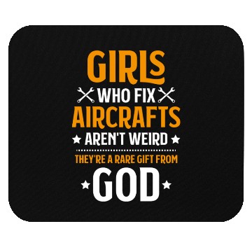 Discover Aircraft Mechanic Aviation Maintenance Technician Mouse Pads