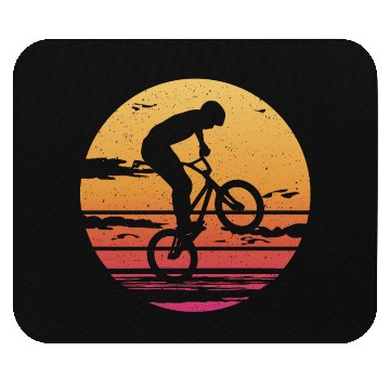 Discover BMX Bike Tricks Bicycle Riders Graphic Cycling BMX Mouse Pads