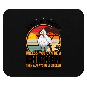 Discover Chickens Gift Farmer Chicken Coop Mouse Pads