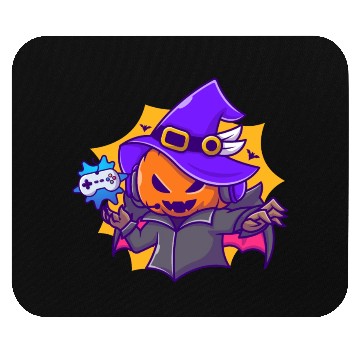 Discover Gamer witches pumpkin vampire - halloween Mouse Pads