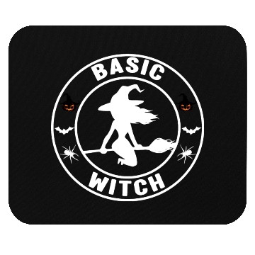 Discover Basic Witch for Halloween 2022 Design at the Top Mouse Pads