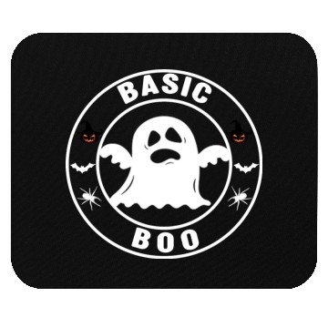 Discover Basic Witch "BOO" for Halloween 2022 Design at the Mouse Pads