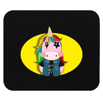 Discover Unicorn Death Metal Mouse Pads