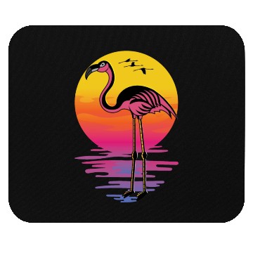 Discover Flamingo Sunset Beach Lover Gift Mouse Pads