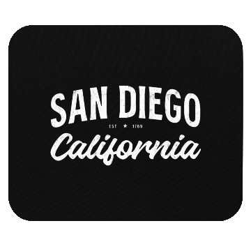 Discover Vintage San Diego Mouse Pads
