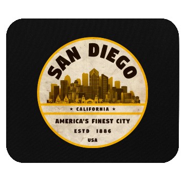 Discover San Diego Mouse Pads