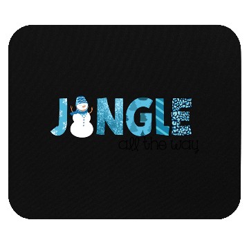 Discover Jingle all the way sublimation Mouse Pads