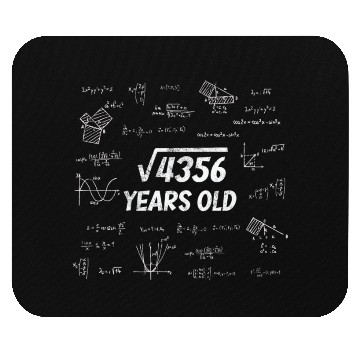 Discover Square Root Of 4356 - 66th Birthday Math Nerd Mouse Pads