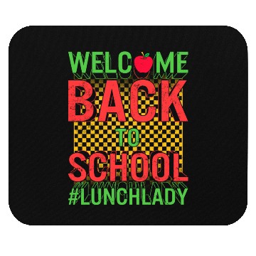 Discover Back to School Mouse Pads, Lunch Lady Mouse Pads, Cafeteria