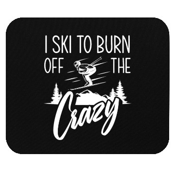 Discover Funny Skiing Skier Gift Mouse Pads