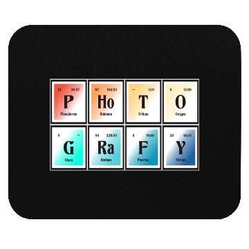 Discover Photography | Periodic Table of Elements Mouse Pads