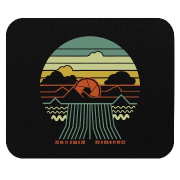 Discover Landscape Photography Gift Photographing Camera Ph Mouse Pads
