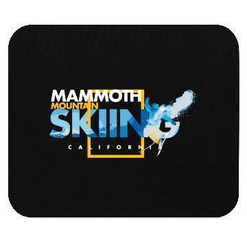 Discover Mammoth Mountain California Ski Mouse Pads