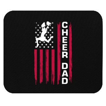 Discover Cheer Dad Cheerleader Dad Cheerleading Dad Mouse Pads