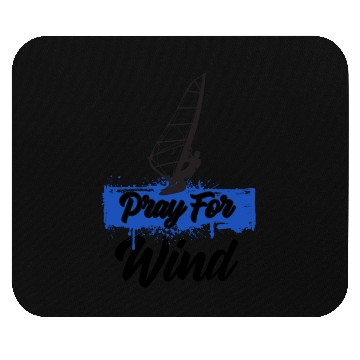 Discover Windsurfer Windsurfing Pray For Wind Mouse Pads