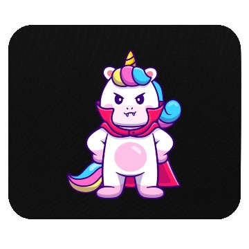 Discover Unicorn Vampire - Halloween Mouse Pads