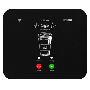 Discover Coffee Is Calling Mouse Pads