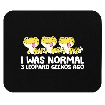 Discover Leopard Gecko Keeper I Was Normal 3 Leopard Mouse Pads