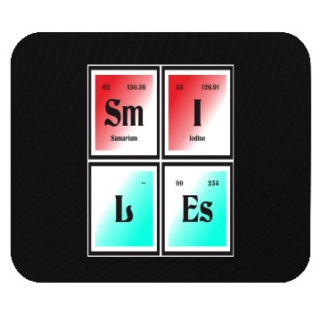 Discover Smiles | Periodic Table of Elements Mouse Pads