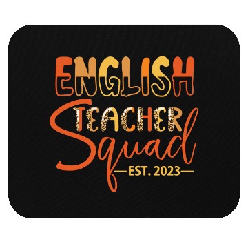 Discover English Teacher Squad EST. 2023 Mouse Pads
