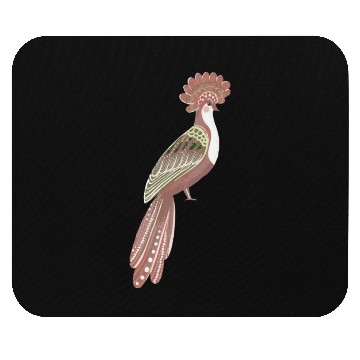 Discover Folk art fancy bird Mouse Pads