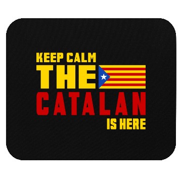 Discover Keep Calm Catalonia flag design Mouse Pads