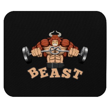 Discover Bull Beast Mouse Pads
