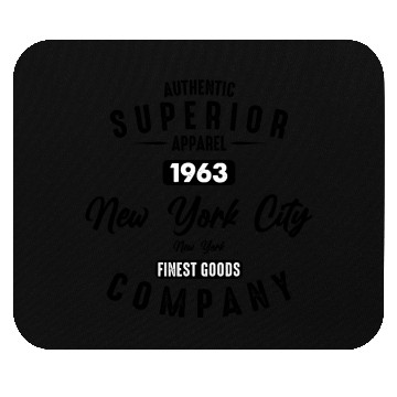 Discover New York City Born In 1963 Vintage Birthday Mouse Pads