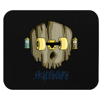 Discover Skateboard design Mouse Pads