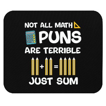 Discover Math Puns Funny Teacher Mouse Pads