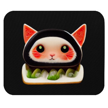 Discover Sushi Cat Mouse Pads