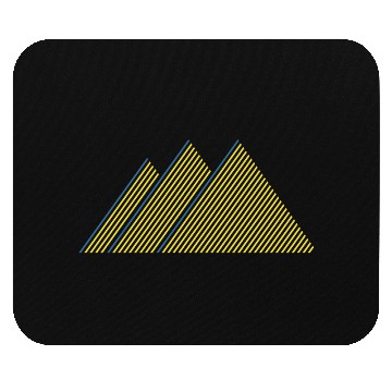 Discover Pretty Problems Jack Brown Triangle Lines Mouse Pads