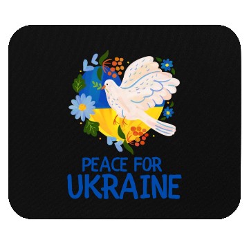 Discover Peace For Ukraine Mouse Pads