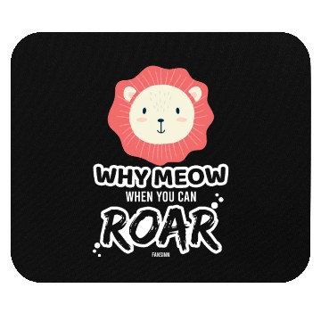 Discover Lion child Mouse Pads