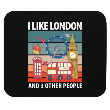 Discover London Mouse Pads