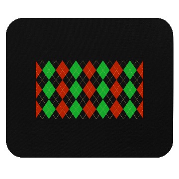 Discover Argyle Christmas Mouse Pads