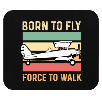 Discover Forced to Walk Aircraft Mechanic Gift Mouse Pads