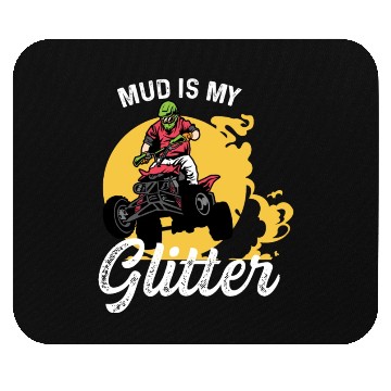 Discover Mud is Glitter Fearless or Brave Gift Mouse Pads