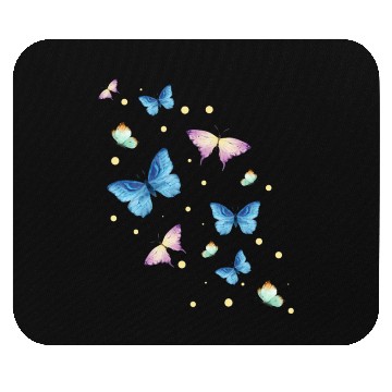 Discover Colourful Butterflies Women Butterfly Lover Mouse Pads